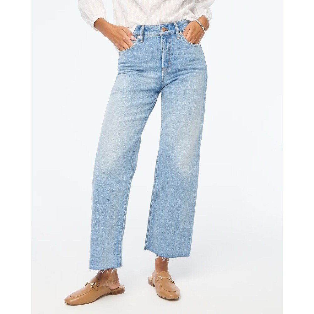 J.Crew Wide Leg Crop Size 30 in All Day Stretch